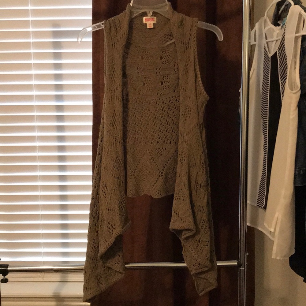 Sleeveless Cardigan Target Mossimo